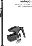 Stovas/teleskopinis stulpas walimex Autopole 220&ndash;380 cm su Super Clamp