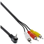 Microconnect AUDLL2G vaizdo kabelis 1,5 m Juoda