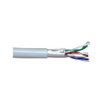 InLine Patch kabelis F/UTP Cat.5e AWG26 CCA PVC pilkas 100 m
