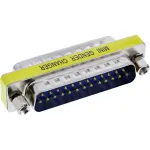 InLine Mini Gender Changer 25 kontaktų Sub-D vyri&scaron;kas / vyri&scaron;kas