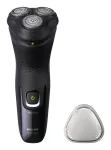 Philips X3021/00 vyri&scaron;kas skustuvas su rotacine galvute ir trimeriu, juodas