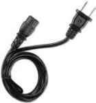 LOGON maitinimo laidas 1,8 m juodas (TC03NC)