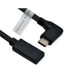 ROLINE 11.04.5496-10 - 2 m - USB Type-C - USB Type-C - Ki&scaron;tukas - Lizdas - Kampus (11.04.5496)