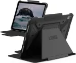 Urban Armor Gear UAG - Dėklas su atverčiamu dangteliu plan&scaron;etei - Patvarus - poliuretanas (PU) - Juoda - skirta Apple 11 colių iPad Air M2 Wi-Fi, M2 Wi-Fi + Cellular, M3 Wi-Fi, M3 Wi-Fi + Cellular