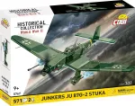 Konstruktorius Cobi Blocks Junkers JU 87G-2 Stuka 571 dalių modelio rinkinys