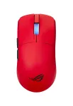 ASUS ROG Harpe II Ace RED pelė žaidimams De&scaron;inei rankai RF belaidis + Bluetooth + USB Type-A Optinis 42000 DPI
