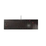 CHERRY KC 6000 SLIM klaviatūra USB Nordic Juoda