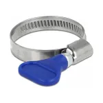 Butterfly spaustuvas DeLOCK 400 SS 25&ndash;40 mm 5 vnt mėlyni