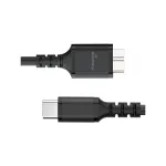 USB laidas MediaRange MRCS257 0,5 m &mdash; Micro-USB B į USB-C, USB 3.2 Gen 1 (5 Gbit/s), juodas