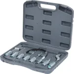 Riebalų pistoleto adapterių rinkinys KS TOOLS 980.1100 &ndash; 7 vnt., antgaliai tepimo darbams