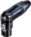 Neutrik NC10FRX-14-B Laido jungtis XLR juoda