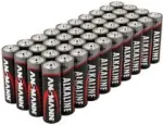 Ansmann Mignon Red 40xAA dėžutė (5015211-02)