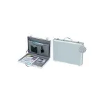 Attachė dėklas ALUMAXX MINOR Aluminum Silver 45112 &ndash; kompakti&scaron;kas metalinis portfelis