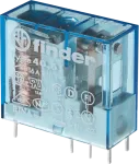 FINDER FIN 40.61.7 24V4 - Relė su lizdu PCB montavimui, 1 CO, 16 A, AgSnO2, 24 V DC jautri (406170244001)