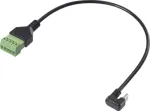 Renkforce USB-C adapterinis kabelis kampuotas [1x ki&scaron;tukas - 1x gnybtinis jungimas] RF-6443970