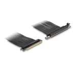 DeLOCK Riser Card PCI Express x16 ki&scaron;tukas į x16 lizdą 90&deg; kampu su 30 cm kabeliu