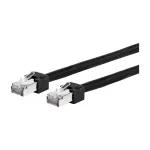 METZ CONNECT 13084F1000-E tinklo kabelis juodas 1 m Cat5e S/UTP (STP) (13084F1000-E)