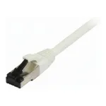 Synergy21 Patch laidas RJ45, CAT8.1 2000MHz, 1,5 m, baltas, S-STP (S/FTP), TPE/LSZH (SuperFlex), AWG26