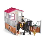 schleich HORSE CLUB Arklio gardas su Tori & Princess, žirgynas, arkliai, 5 m., įvairiaspalvis, plastikas