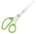 Leitz WOW Titanium biuro žirklės 205 mm, titano danga, nerūdijantis plienas, žalios/baltos