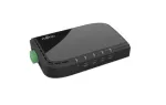 Fujitsu S26391-F6099-L404 USB 3.2 Gen 1 Type-C centrinė stotelė (hub) 4 prievadai juoda