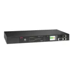 APC NetShelter Rack automatinis perdavimo jungiklis, 1U, 15A, 100/120V, 5-15 IN, 10 5-15R OUT, 50/60Hz