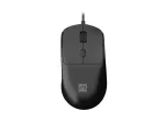 NATEC Hawk 2 lazerinė laidinė pelė, juoda, iki 2400 DPI