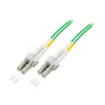 EFB-Elektronik Duplex Jumper LC-LC 50/125&micro; OM5 LSZH Lime Green 2,0mm 10m