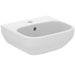 Ideal Standard i.life B sieninė praustuvė 40 cm, blizgi balta, 1 mai&scaron;ytuvo anga