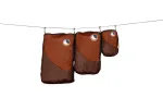 Ticket To The Moon Travel Cube Set - Chocolate/Copper