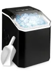 Extralink SmartLife Cube Ice Lite ledo gaminimo aparatas &ndash; 12 kg/24h, 1,8 l talpa, &scaron;ratinis ledas, juodas