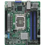 ASRock W680D4ID-2T/G5/X550 Mini-DTX pagrindinė plok&scaron;tė, LGA 1700, Intel W680, DDR5, 10GbE, IPMI