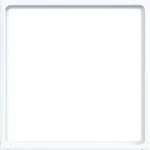 Hager WAF7074WG Tarpinis žiedas centrinei plok&scaron;tei 51x51mm Polar White