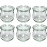 WECK Tulip Jar 370ml Set of 6