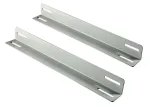 ALLNET ALL-S0002111 19 colių spintos L formos bėgiai, 550 mm, &scaron;viesiai pilki, 1 pora
