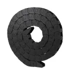 ALLNET 4duino 3D Towlines kabelių grandinė 10mm x 10mm vidinis, 1m, juoda, Quick Release (ALLTow12mm)