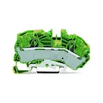 WAGO 2016-7607 2 laidininkų įžeminimo gnybtų blokas, 16 mm&sup2;