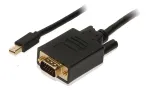 2-Power CAB0027A Mini DisplayPort į VGA vaizdo adapterio laidas 1m Juodas
