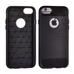 GreenGo Carbon Series Back Cover Samsung Galaxy Note 8, juoda, TPU, matinė anglies pluo&scaron;to tekstūra