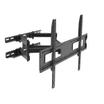 Akyga AK-MB-10 reguliuojamas sieninis TV laikiklis, 37-70 col., 50 kg, VESA 600x400, pasukimas &plusmn;45&deg;, pakreipimas &plusmn;20&deg;, juodas