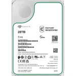 Seagate Exos ST28000NM000C-FR 28 TB SATA-600 HDD kaupiklis, 7200 apsisukimų/min., Factory Refurbished
