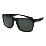 POLAROID PLD2141S563OL Unisex Sunglasses - Havana Frame, Green Polarized Lenses, 57mm