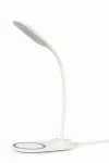 GEMBIRD TA-WPC10-LED-01-W Stalo lempa su belaidžiu įkrovikliu, balta