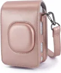 LOVEINSTANT Apsauginis dėklas, skirtas Fujifilm Instax Mini LiPlay - blizganti rožinė