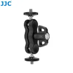 JJC MFC-B Lankstus gooseneck laikiklis su spaustuku monitoriaus lempai, 2x 1/4 inch sraigtas, juodas