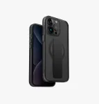 UNIQ Heldro Mag iPhone 15 Pro 6.1 inch MagClick Įkrovimo Dėklas Juodas/Vapour Smoke