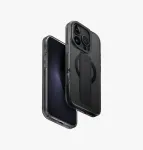UNIQ Heldro Max iPhone 16 Pro 6.3 inch MagClick įkrovimo dėklas Juodas/Vapour Smoke