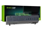 Ne&scaron;iojamojo kompiuterio baterija Green Cell DE09, skirta DELL Latitude E6400 E6410 E6500, Li‑Jonų 4400 mAh, 11,1 V, 6 elementų, sidabrinė