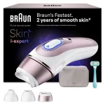 Braun Skin i&middot;expert PL7321 IPL plaukų &scaron;alinimo sistema balta, rožinio aukso