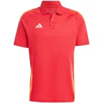 adidas Tiro 24 Competition vyri&scaron;ki polo mar&scaron;kinėliai Team Power Red/White, dydis M